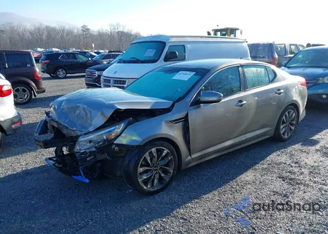 2014 Kia Optima Sx из США, поврежденный, VIN 5XXGR4A71EG269699